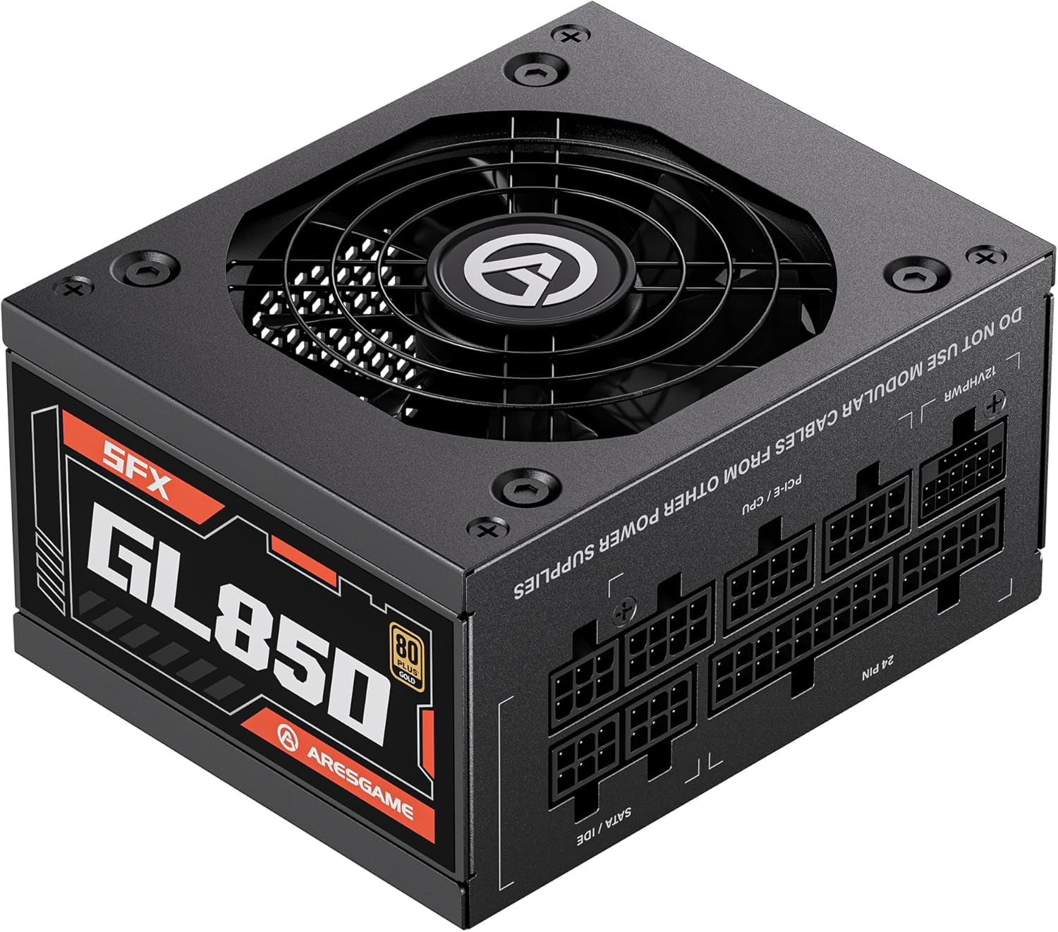 ARESGAME Power Supply 650W 80+ Bronze Certified PSU (AGV650)